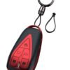 OUYoo For Changan TPU Key Fob Cover Case Shell with Keychain for UNI UNI-T CS75 Eado Plus UNI-K CS85 Alsvin UNI-V0 CS95 CS35 .（Red）