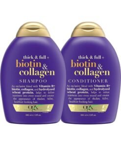 Ogx Biotin And Collagen Shampoo Plus Conditioner 385ml + 385ml