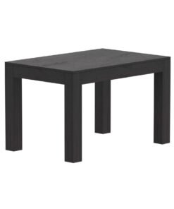 Mahmayi Modern Wooden 4-Seater Dining Table Only - Stylish Anthracite Jura Slate Finish for Kitchen, Dining Room, Living Room