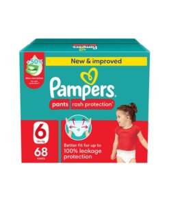 Pampers Aloe Vera Pants Diapers Size 6 Mega Box 68 Count