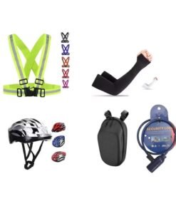 Huitich Electric Scooter Safety Kit – Assorted Rider Gear Pack