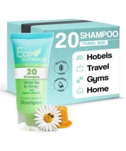Eco Botanics Travel-Size Hotel Shampoo .85 oz (Case of 20)