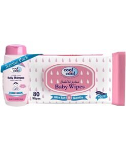 Cool & Cool Baby Wipes 80's + Baby Shampoo 100ML