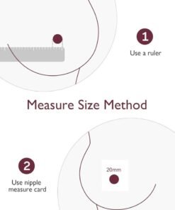 Alternative view of bbet Flange Inserts 6PCS 21mm for 24mm Flange/Shield of Most Pumps, Flange Sizing Kit Silicone Flange Insert, Breastfeeding Essentials Kit for New Moms Size:21 mm