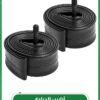 GROIC 2 Pcs 26*1.95-2.125 Road Bike Inner Tubes with 48mm Schrader Valve Stem, Bicycle Butyl 26 Inch Inner Tube Replacement for Road Bikes,  FV48mm Schrader Valve Stem, Bicycle Inner Tube Replacement
