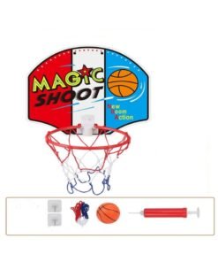 WAOKN Indoor Mini Basketball Hoop Set.Children's Toys, Basketball Board, Parent-Child Sports, Indoor Basketball. for Door and Wall Mount with Complete Accessories Basketball Toy Gifts