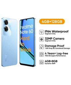 realme Note 60 Dual SIM Voyage Blue 4GB RAM 128GB 4G - Middle East Version