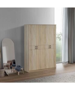 Home Box Oasis 4-Door Wardrobe 50x181.8x120.3 cm