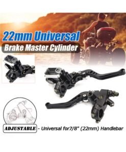 Alternative view of LAMAY 7/8" 22mm Motorcycle Brake Lever Handlebar Brake Master Cylinder Clutch Lever Left & Right Set