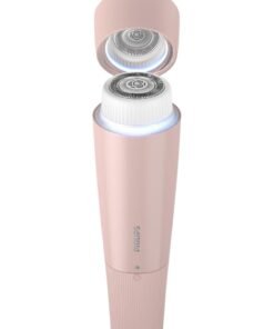 Philips 5000 Series Facial Hair Remover Smooth Skin on the Go for Upper Lip, Chin, Cheeks, Lychee Pink, BRR454/00 Lychee Pink