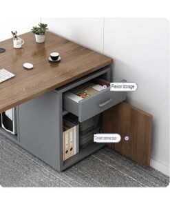 Alternative view of keke Executive Office Desk and Multifunction Computer Table 140 CM