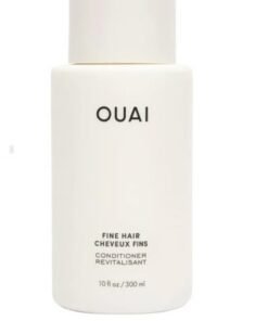 Ouai Fine Conditioner - Hydrating Hair Conditioner with Coconut Oil, Babassu Oil, and Keratin - Strengthens, Repairs and Adds Shine - Paraben and Phthalate Free Hair Care Products (10 Oz)