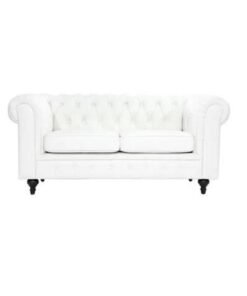 Maharat Al Bahar Chester Hill 2 seater Fabric Sofa White