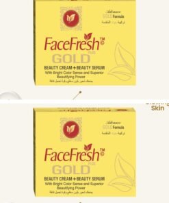 Face Fresh Gold Beauty Cream And Beauty Serum With Bright Color Sense And Superior Beautifying Power