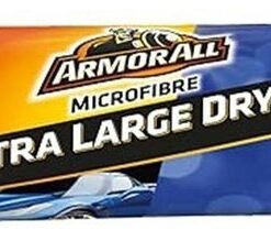ARMOR ALL Extra Large Microfibre Drying Towel, Glossy Shine And Strong Absorption, Holds 8X Water, 1 Piece