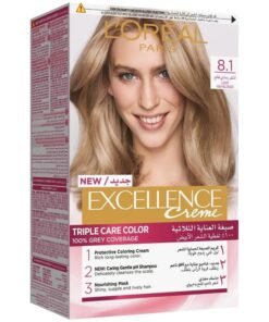 L'OREAL PARIS Excellence Creme Hair Color 8.1 Light Ash Blonde