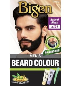 Bigen Men'S Beard Color, Natural Black B101 (40g)