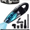 DBLEW Rechargeable Handheld Car Vacuum Cleaner Wet Dry Cordless Mite Remover Portable Strong powerful Suction For Home Automotives Dust Pet Hair Sofa Carpet Cleaning Computer Keyboard