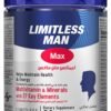 EVA PHARMA Limitless Man Max multivitamin dietary supplement for men – for daily energy, vitality, immunity, Quality of sleep & men's wellbeing – 30 tablets.