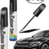 2 Pcs Car Scratch Remover Car Paint Scratch Repair Car Scratch Remover Pen  Car Accessories Car Pro Mending Car Remover Scratch Repair Paint Pen  Automotive Touch Up Paint (Black)