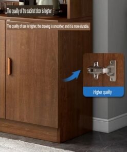 Alternative view of NKX Modern Wooden Kitchen Cabinet with Door