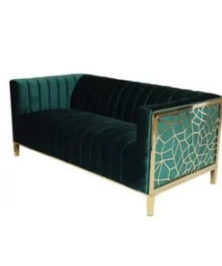 Maharat Al Bahar Linen 2-Seater Sofa, Pistachio Green,