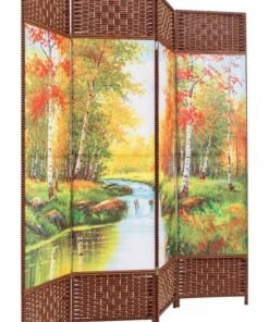 Alternative view of keke 4-Panel Room Divider Screen for Privacy Partition