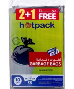 Hotpack Garbage Bag Hd 80X110 cm 55 Gallon Black 80x110cm