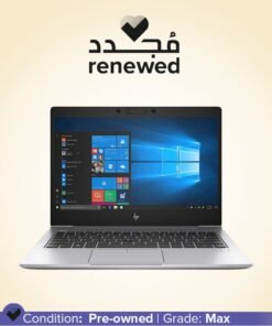 HP Renewed - 830 G6 Business Laptop With 12.5-Inch Display,Intel Core i7 Processor/8th Generation/16GB RAM/512 GB SSD/Windows 10 Pro English Silver