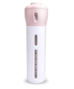 Wishbone TRAVEL BOTTLE 4 IN 1 Refillable Travel Dispenser Bottle with Liquid Dispenser, Travel Size Containers, Leak-Proof Portable Travel Accessories for Shampoo and Lotion Soap