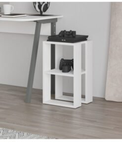 Alternative view of MODERN HOME End Table for Living Room & Bedroom – Beige Finish 30×30×55 cm Modern Design