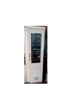Galaxy Design Single Door Cupboard with Mirror GDF-NAD711 White
