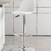 DubaiGallery Nordic bar chair light luxury home island golden bar stool modern minimalist high chair bar chair back bar stool