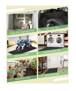 Waterproof and oil leakage floor mat,Car Trunk Mat，Under Sink Organizers Mat，Motorcycle Mat，Laundry Dryer Mat，Plants Room Mat，Door Floor Mat（90*100cm)