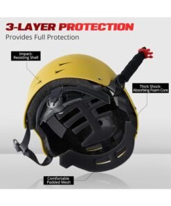 LAMAY Multi-Sport Scooter, Bicycle Helmet, Roller Skating Helmet, Skateboard Helmet for Adults, Youth & Kids | Kids Helmet, Bike Helmet for Men & Women | Impact-Absorbing Core (Size : L) - Image 4