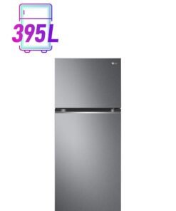 LG 395L Net Capacity Double Door Top Mount Refrigerator With Smart Inverter Compressor,,No Frost, Door Cooling+, Multi Air Flow GN-B512PQGB Dark Graphite Steel