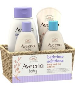 Aveeno Baby and Me Bathtime Solutions Gift Set (4 Items)