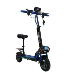 Winner Sky Electric Scooter E10 with Speed Meter Display, 1000W Motor, 48V 13Ah Battery, Anti-Theft Remote & Full Foldability Blue