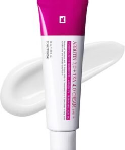Tosowoong Arbutin 7% + Tranexamic Acid 4% Cream, 70,000ppm Arbutin, 40,000ppm TXA, Niacinamide, Glutathione, Dark Spots, Freckle, Blemishes, Pigmetation, Korean Skin Care, 50ml, 1.69 fl.oz.