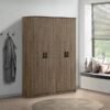 Home Box Oasis 4-Door Wardrobe 50 x 182 x 120.3 cm