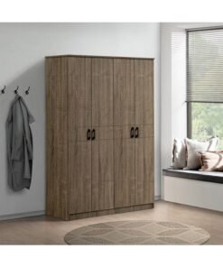 Home Box Oasis 4-Door Wardrobe 50 x 182 x 120.3 cm