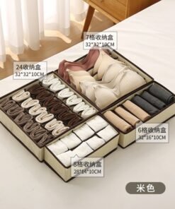 Household Wardrobe Classification And Organization Storage Box, Underwear Storage Box, Thickened Non-Woven Fabric Drawer Box, Durable