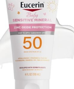 Eucerin Sun Sensitive Mineral Baby Sunscreen SPF 50 Sunscreen Lotion With Zinc Oxide Protection 118 ML