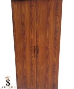 SULSHA 2 Door Wooden Wardrobe Cabinet Cupboard Engineered Perfect Stylish Heavy Duty