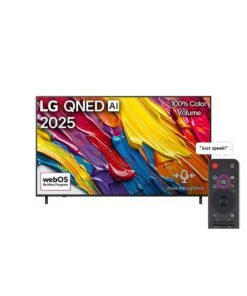 LG 65 inch LG QNED AI QNED82 4K Smart TV AI Magic remote HDR10 webOS25 2025 65QNED82A6A-AMAG black