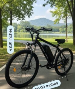 Lucky Liang DSO1 Electric Bike 500W Motor (750W Max), 48V 13Ah Battery, 45Km/h Speed, 45Km Range, 26” Tires, Disc Brakes, Carbon Steel Frame – Powerful E-Bike for Adults - Image 5