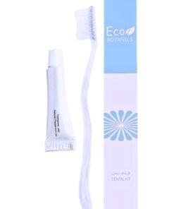 Eco Botanics Bulk Set Pack of 50 Hotel Amenities Disposable Travel Dental Kit For Adults & Kids