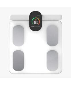 VOTRIX  Digital Body Weight Fat Scale, White, 8 Electrode and Bluetooth
