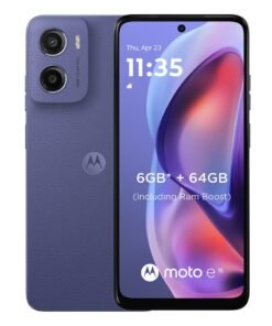 Motorola E15 4G Dual SIM Fresh Lavender 2GB RAM 64GB - Middle East Version