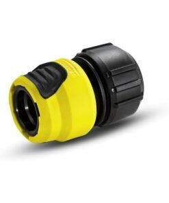 Karcher 2.645-194.0 Universal Hose Connector Plus with Aqua Stop Black, Yellow